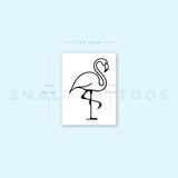 Flamingo Temporary Tattoo (Set of 3)