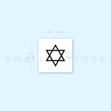 Hexagram Temporary Tattoo (Set of 3)