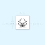 Minimalist Shell Temporary Tattoo (Set of 3)