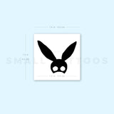 Bunny Mask Temporary Tattoo (Set of 3)