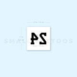 24 Temporary Tattoo (Set of 3)