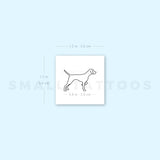 Pointer Temporary Tattoo (Set of 3)