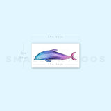 Dolphin By Ann Lilya Temporary Tattoo (Set of 3)