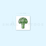 Broccoli Temporary Tattoo (Set of 3)
