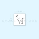Vicuña Temporary Tattoo (Set of 3)