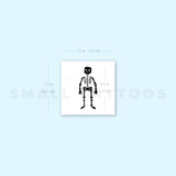 Little Skeleton Temporary Tattoo (Set of 3)