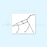 Ursa Major Temporary Tattoo (Set of 3)