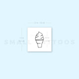 Soft Serve Temporary Tattoo (Set of 3)
