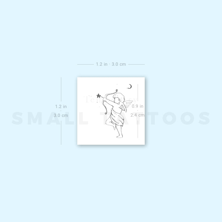 Cherub By Stefano Mazza Temporary Tattoo (Set of 3)