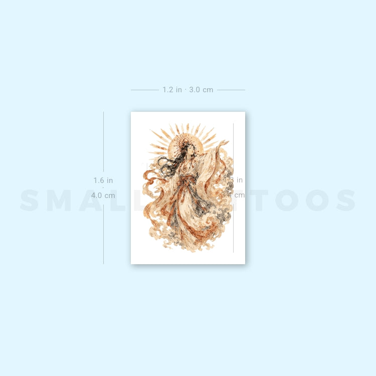 Amaterasu Temporary Tattoo (Set of 3)
