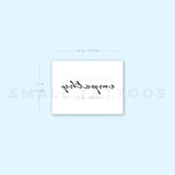 Empathy Temporary Tattoo (Set of 3)