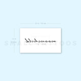 Moonchild Temporary Tattoo (Set of 3)