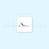 Small Spotted Manta Ray Temporary Tattoo (Set of 3)