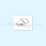 Amor Temporary Tattoo By M3.Ink (Set of 3)