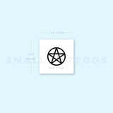 Pentacle Temporary Tattoo (Set of 3)