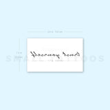 Trust Yourself Temporary Tattoo (Set of 3)