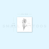 Narcissus Temporary Tattoo (Set of 3)