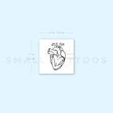 Self-Love Heart Temporary Tattoo (Set of 3)