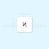 Uppercase Nu Temporary Tattoo (Set of 3)