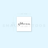 Worthy Temporary Tattoo (Set of 3)