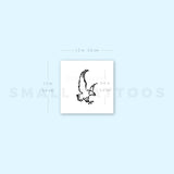 Little Bald Eagle Temporary Tattoo (Set of 3)