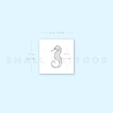 Seahorse Temporary Tattoo (Set of 3)