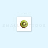 Color Kiwifruit Temporary Tattoo (Set of 3)