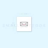 Tiny Love Letter Temporary Tattoo (Set of 3)