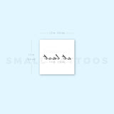 At Last Temporary Tattoo (Set of 3)