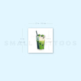 Matcha Latte Temporary Tattoo (Set of 3)