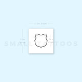 Barcelona Crest Temporary Tattoo (Set of 3)