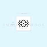 Love Knot Temporary Tattoo (Set of 3)