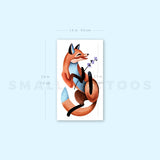 Fox By Ann Lilya Temporary Tattoo (Set of 3)