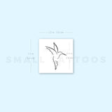 Hummingbird Temporary Tattoo (Set of 3)