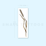 Wheat By Ann Lilya Temporary Tattoo (Set of 3)