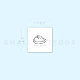 Cowrie Shell Temporary Tattoo (Set of 3)