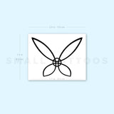 Witch's Knot Butterfly Temporary Tattoo (Set of 3)