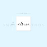 Sentir Temporary Tattoo (Set of 3)