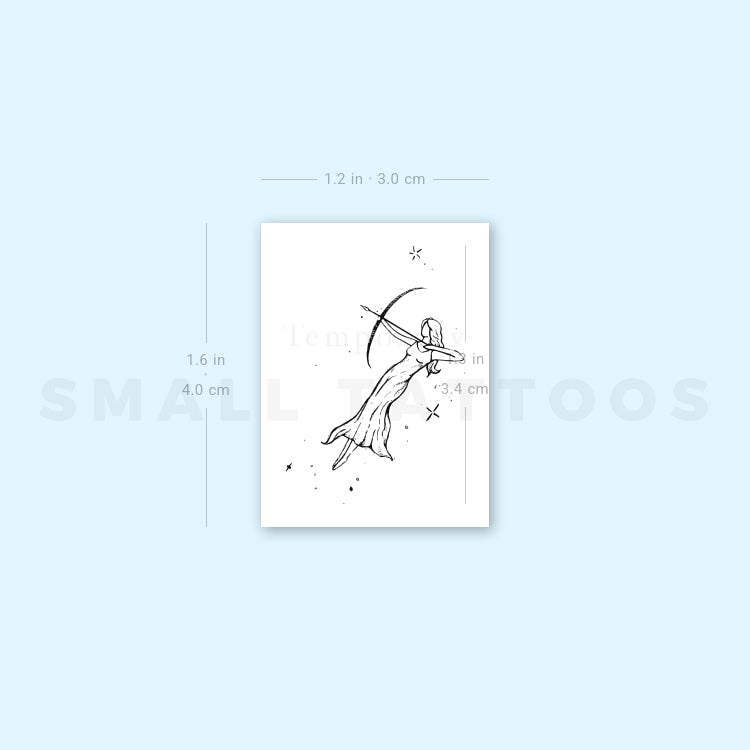 Archer By Stefano Mazza Temporary Tattoo (Set of 3)