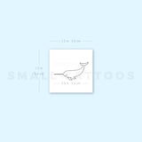 Narwhal Temporary Tattoo (Set of 3)