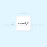 (A) Mar Temporary Tattoo (Set of 3)