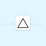 Fire Alchemy Symbol Temporary Tattoo (Set of 3)