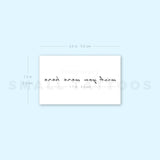 Wish You Were Here Temporary Tattoo (Set of 3)