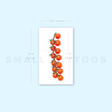 Tomato Vine Temporary Tattoo (Set of 3)