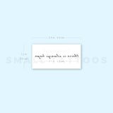 There Is Always Hope Temporary Tattoo (Set of 3)