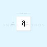 Beta Temporary Tattoo (Set of 3)