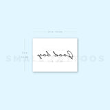 Good Boy Temporary Tattoo (Set of 3)
