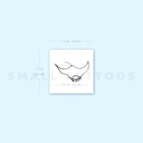 Manta Ray Temporary Tattoo (Set of 3)