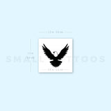 American Bald Eagle Temporary Tattoo (Set of 3)