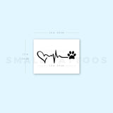 Love Hope Love Temporary Tattoo (Set of 3)